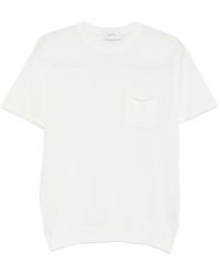 VELA SHOP - T-Shirt À Poche Poitrine - Lyst