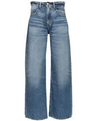 ICON DENIM - Bea Faded-Effect Wide-Leg Jeans - Lyst