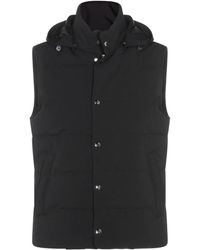 Montecore - Hooded padded gilet - Lyst