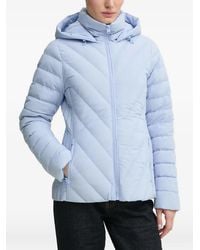 Abercrombie & Fitch - Quilted-Pattern Padded Jacket - Lyst