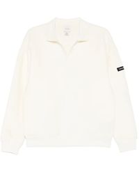 Calvin Klein - Collar Long-Sleeve Top - Lyst