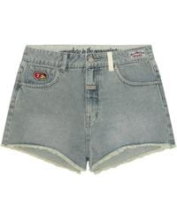Aape By A Bathing Ape - Short Frangé À Patch Logo - Lyst