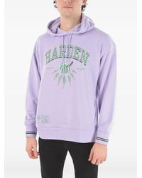 Neil Barrett - Logo-Print Drawstring Hoodie - Lyst