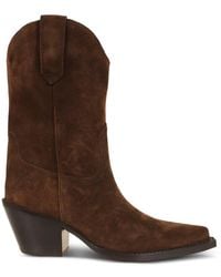 Paris Texas - "Dakota" Mid Boot T. 60 - Lyst