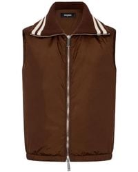 DSquared² - Gilet À Clous Hybride - Lyst