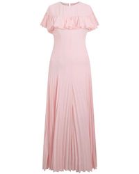 Philosophy Di Lorenzo Serafini - Ruffled Pleated Dress - Lyst