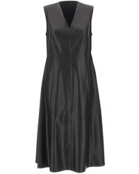 Elena Miro - Sleeveless Midi Dress - Lyst