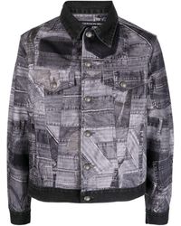 ANDERSSON BELL - Giacca denim con design patchwork - Lyst