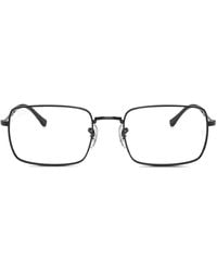Ray-Ban - Lunettes De Vue À Monture Rectangulaire - Lyst