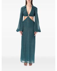 Oséree - Lumière Cut-Out Long Dress - Lyst