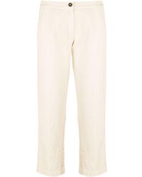 Massimo Alba - Sparus Cropped Trousers - Lyst