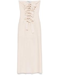 Coperni - Jersey Knot-Detail Midi Dress - Lyst