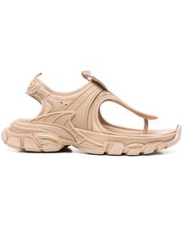 Balenciaga - Track Thong Strap Sandals - Lyst