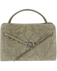 Francesco Biasia - Iconic Always-On Suede Carabiner-Detail Tote Bag - Lyst