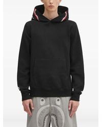 A Bathing Ape - Hoodie mit Haimotiv - Lyst