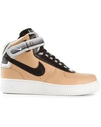 Nike - X Riccardo Tisci Air Force 1 Mid Sp "Tan" Sneakers - Lyst