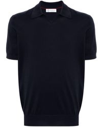 Brunello Cucinelli - Short-Sleeved Polo Shirt - Lyst