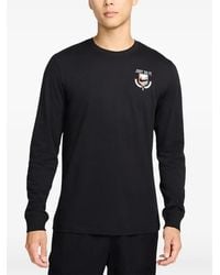 Nike - Logo-Print Long-Sleeve T-Shirt - Lyst