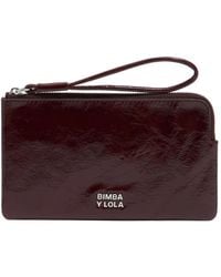 Bimba Y Lola - Large Leather Coin Purse - Lyst