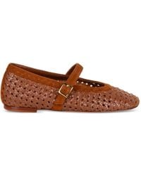 LORENA PAGGI - Geweven Pumps Met Gespsluiting - Lyst