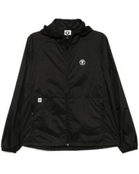 Aape By A Bathing Ape - Giacca A Vento Con Logo Moonface - Lyst