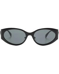 Versace - Gafas de sol La Medusa con montura oval - Lyst