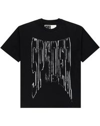 Sp5der - Diffused Collegiate T-Shirt - Lyst