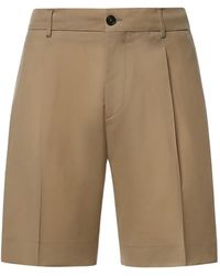 BE ABLE - Pleated-Detail Tailored Shorts - Lyst