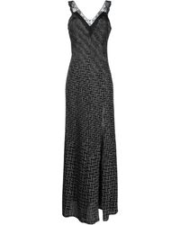 Missoni - Zigzag Woven-design V-neck Dress - Lyst