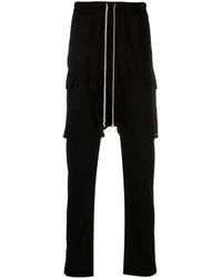 Rick Owens - Cotton Cargo Trousers - Lyst