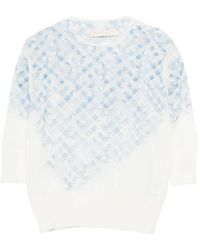 Ermanno Scervino - Geometric T-Shirt - Lyst