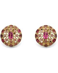 DENISE CASSOU - Celestial Night Rubellite And Tourmaline Earrings - Lyst