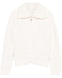 CASABLANCA - Ribbed Padded Jacket - Lyst
