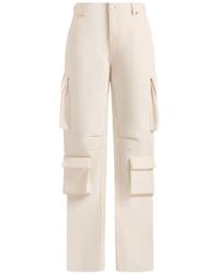 Manière De Voir - Emilie Cargo-Pocket High-Waisted Trousers - Lyst