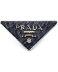 Prada - Boucle De Ceinture Saffiano - Lyst