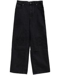 Loewe - Anagram Baggy Jeans - Lyst