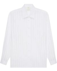 Givenchy - Long-Sleeve Striped Cotton Shirt - Lyst