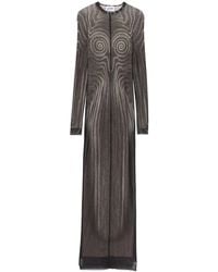 Jean Paul Gaultier - Mesh Long Dress - Lyst