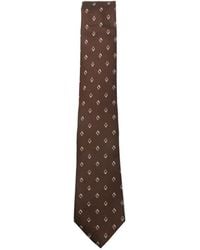 Emporio Armani - Krawatte mit Rautenmuster - Lyst
