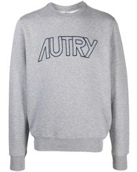 Autry - Logo Cotton Sweatshirt - Lyst