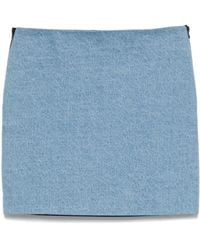 Nanushka - Denim Mini Skirt - Lyst