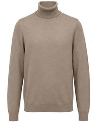 Franzese Collection - David Beckham Ribbed-Knit Turtleneck Sweater - Lyst
