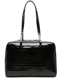 Alysi - Bowling Croc-Effect Tote Bag - Lyst