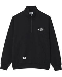 Chocoolate - Logo-Print Quarter-Zip Sweater - Lyst