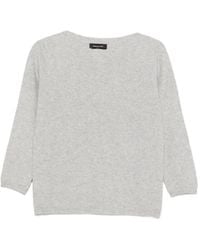 Fabiana Filippi - Boat-Neck Three-Quarter Sleeve Sweater - Lyst