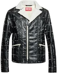 DIESEL - Faux Fur & Shearling Jackets - Lyst