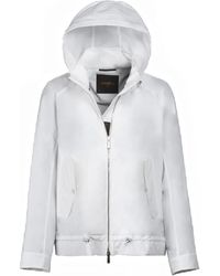 Moorer - Chaqueta Con Capucha Y Cremallera - Lyst
