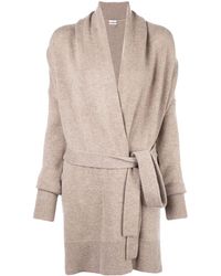 Co. Oversized Belted Cardigan - Natural