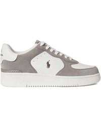 Polo Ralph Lauren - Masters Court Leather Sneakers - Lyst