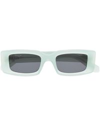 Off-White c/o Virgil Abloh - Arthur Rectangle-frame Sunglasses - Lyst